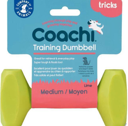 Coachi Train and Play Dumbell Green MD