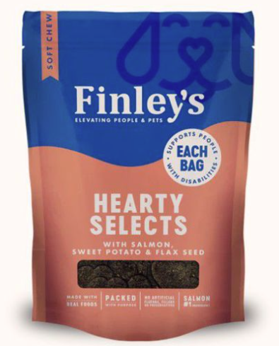 NS Finley Salmon, Sweet Potato & Flax Hearty Selects 5oz