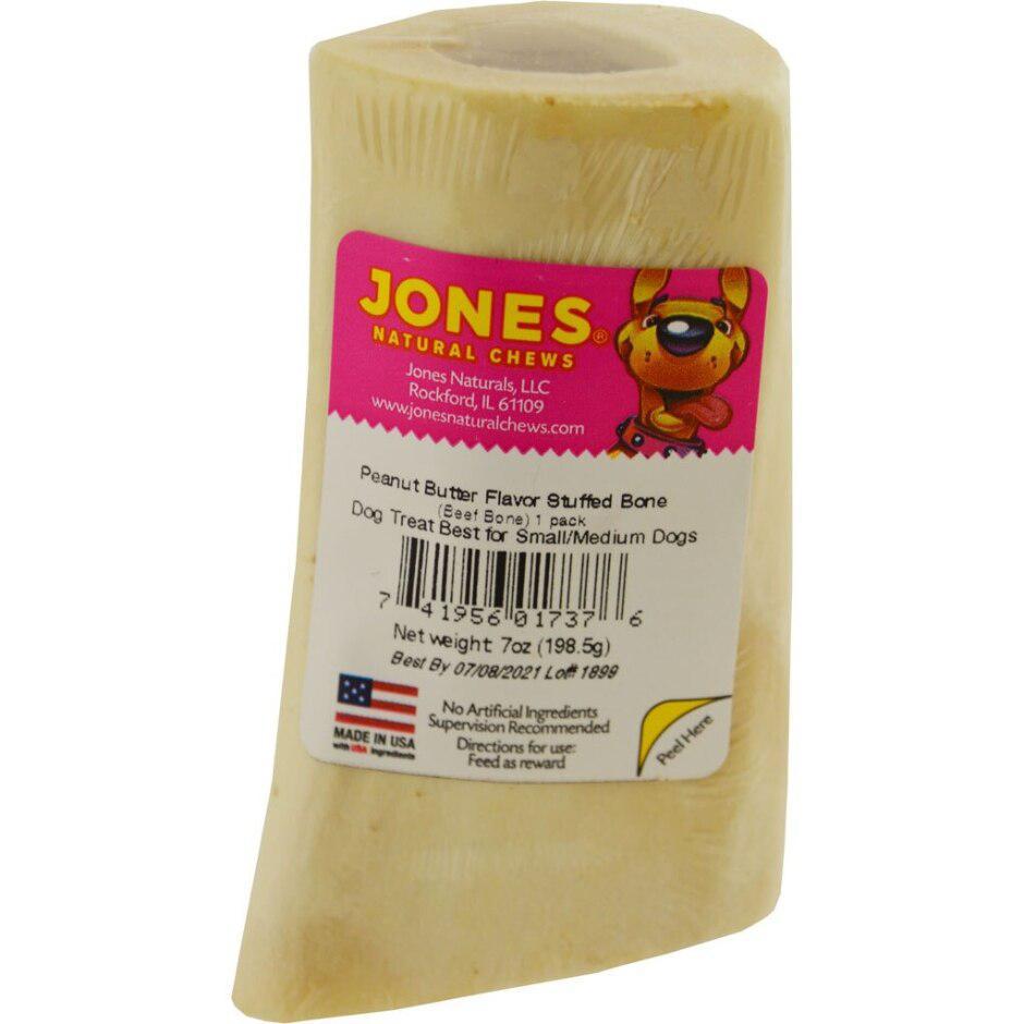 Jones Peanut Butter Stuffed Bone 4"