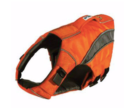 BayDog Blaze Orange Monterey Bay Life Jacket Large