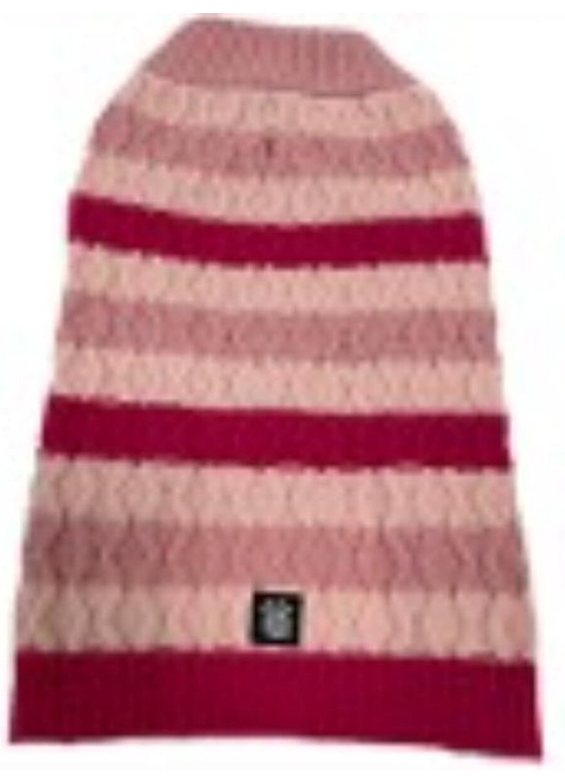 Petrageous Striped Crewneck Sweater Pink SM