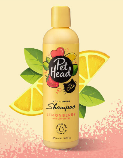 Pet Head Felin' Good Cat Shampoo Lemonberry 10.1z