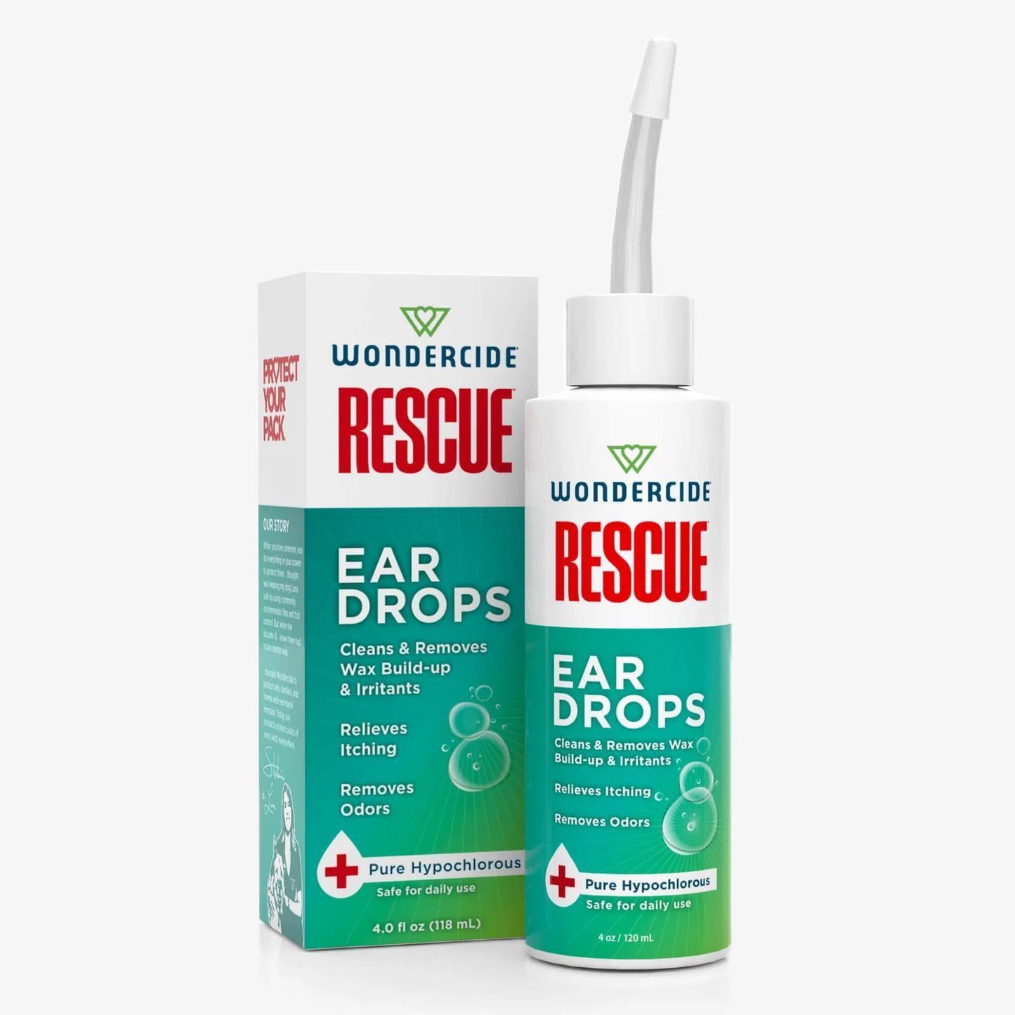 Wondercide 4oz. Dog/Cat Hypochlorous Ear Drops Rescue
