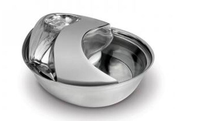 Smart Cat Raindrop Stainless Steel 60oz Fountain