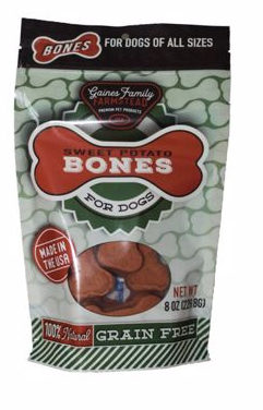 Gaines Family Sweet Potato Bones 8oz