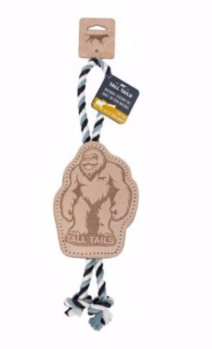 Tall Tails Natural Leather Big Foot Tug 16"