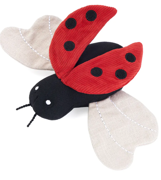 Zippy Paws EcoZippy Corduroy Critter - Ladybug