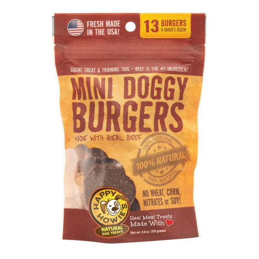 Happy Howies 2 in Dog Beef Burgers Bakers Dozen 13 CT