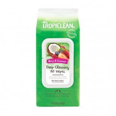 TropiClean Wipes Deep Cleaning 100ct