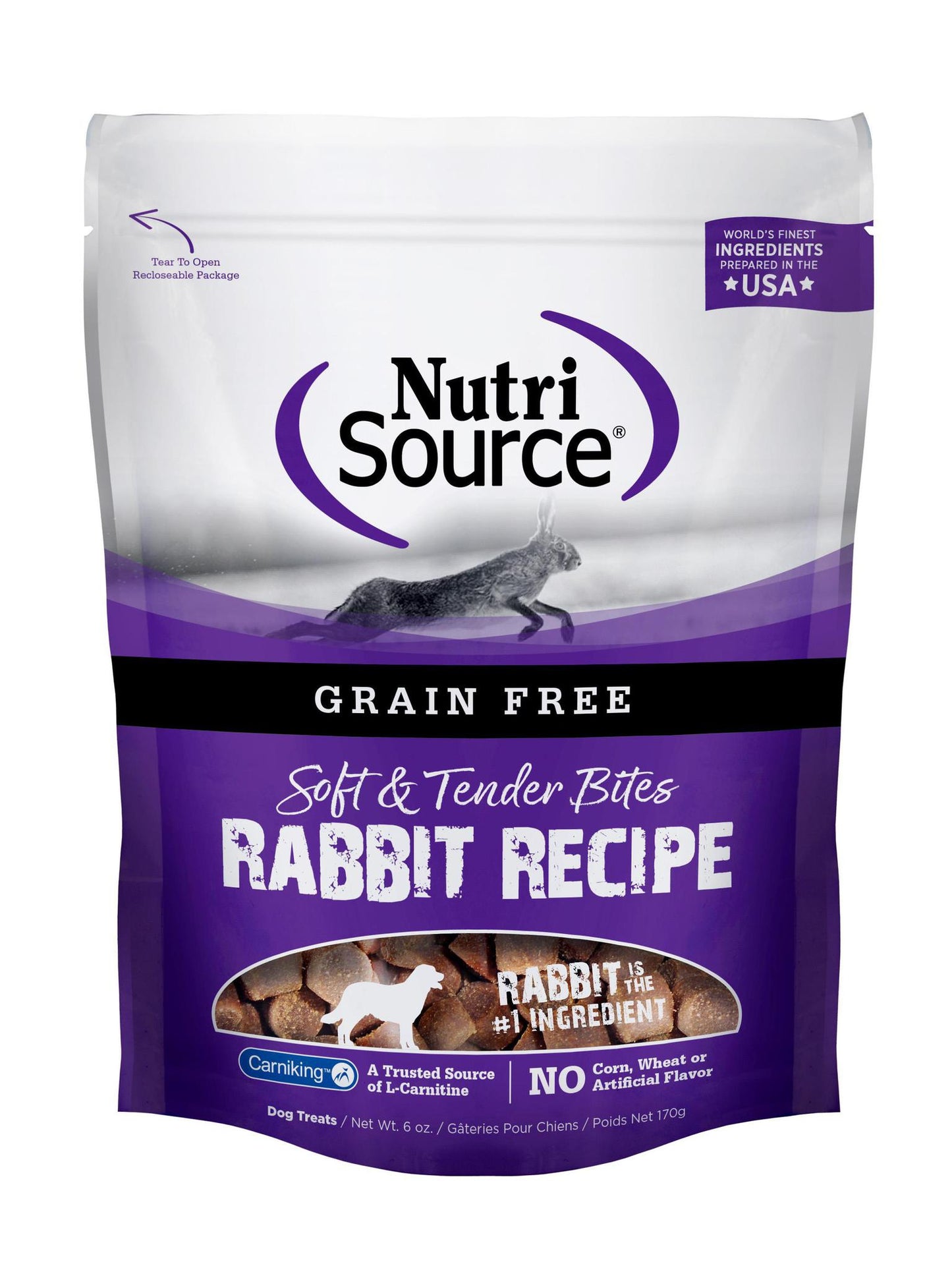 Nutri Source GF Rabbit Bites 6z