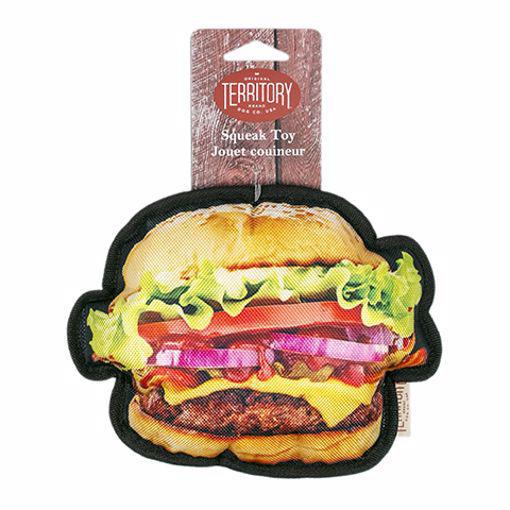 Territory Big Burger w/ Squeaker 7"