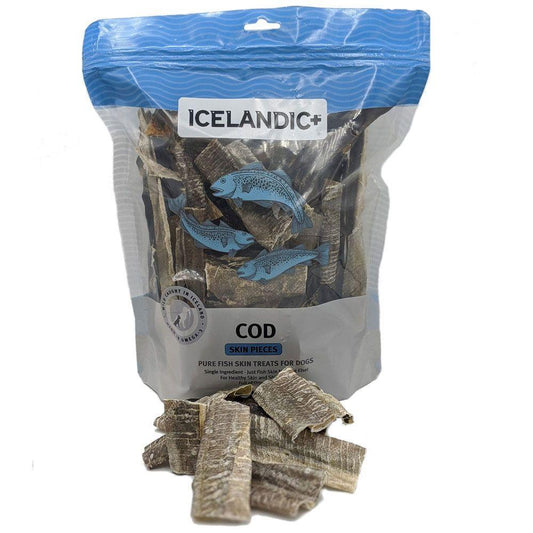 Icelandic Cod Skin Pieces 8oz