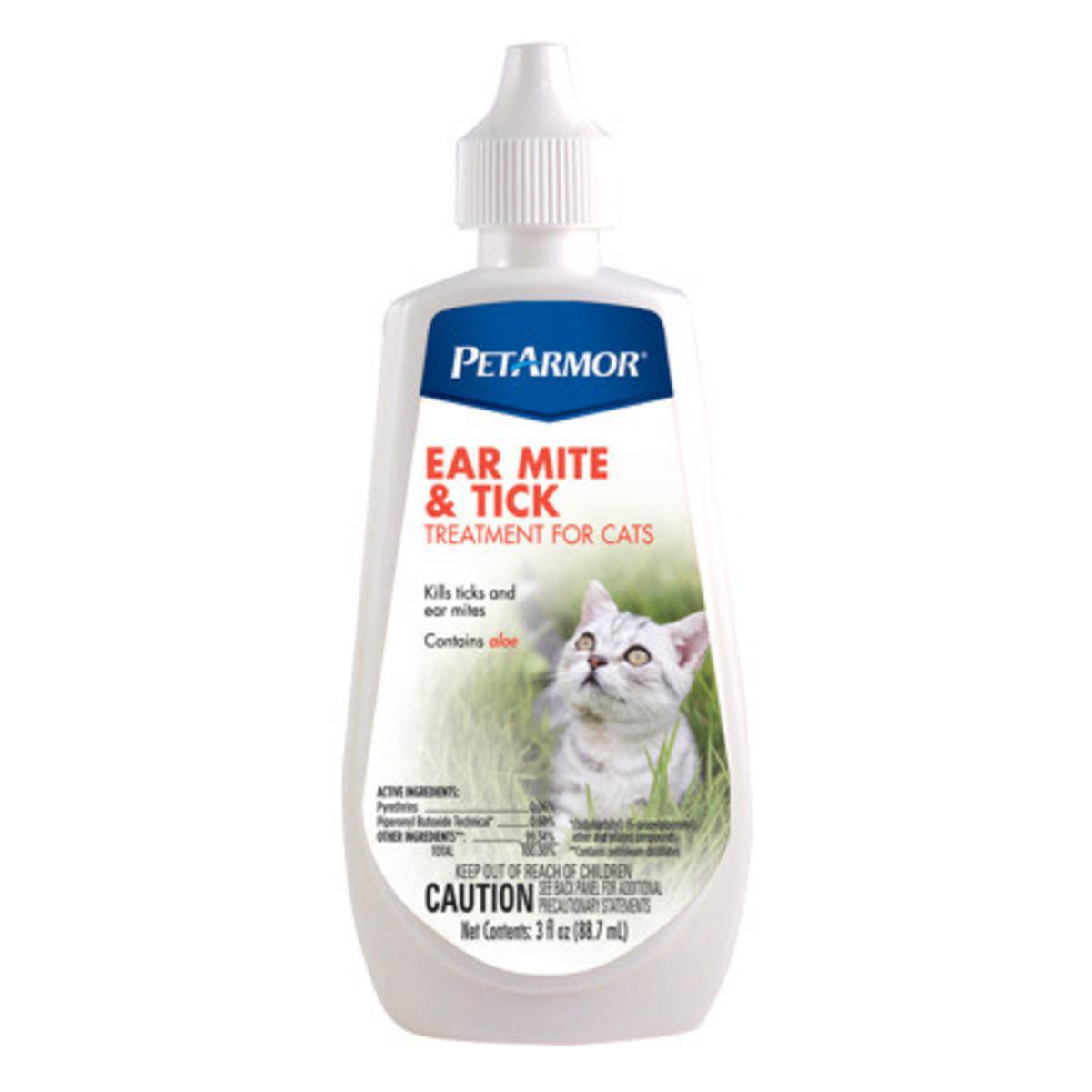 PetArmor Cat Ear Mite & Tick 3oz