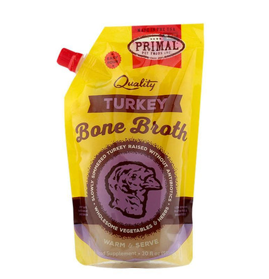 Primal Frozen Turkey Bone Broth 20z