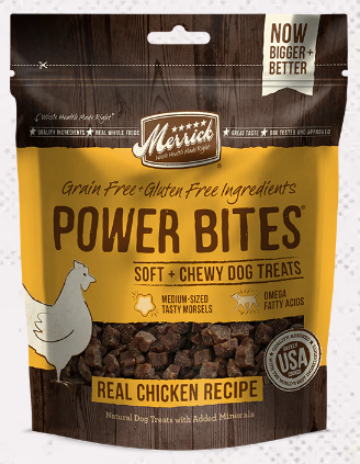 Merrick Power Bites Chicken 6z