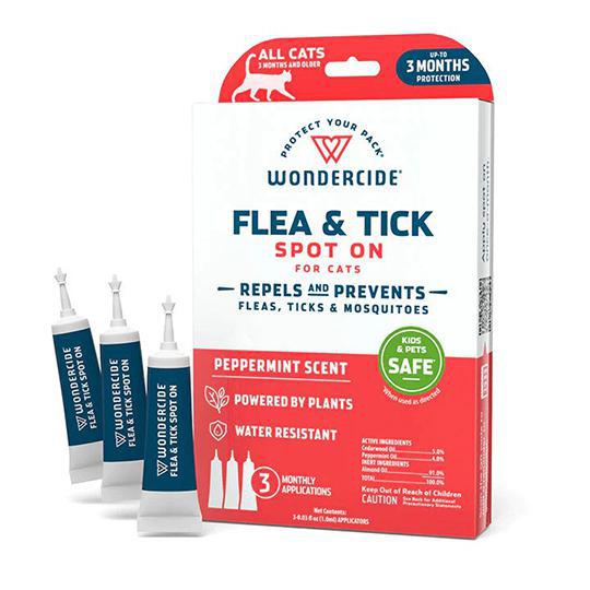 Wondercide Flea & Tick Cat Spot-On 3pk