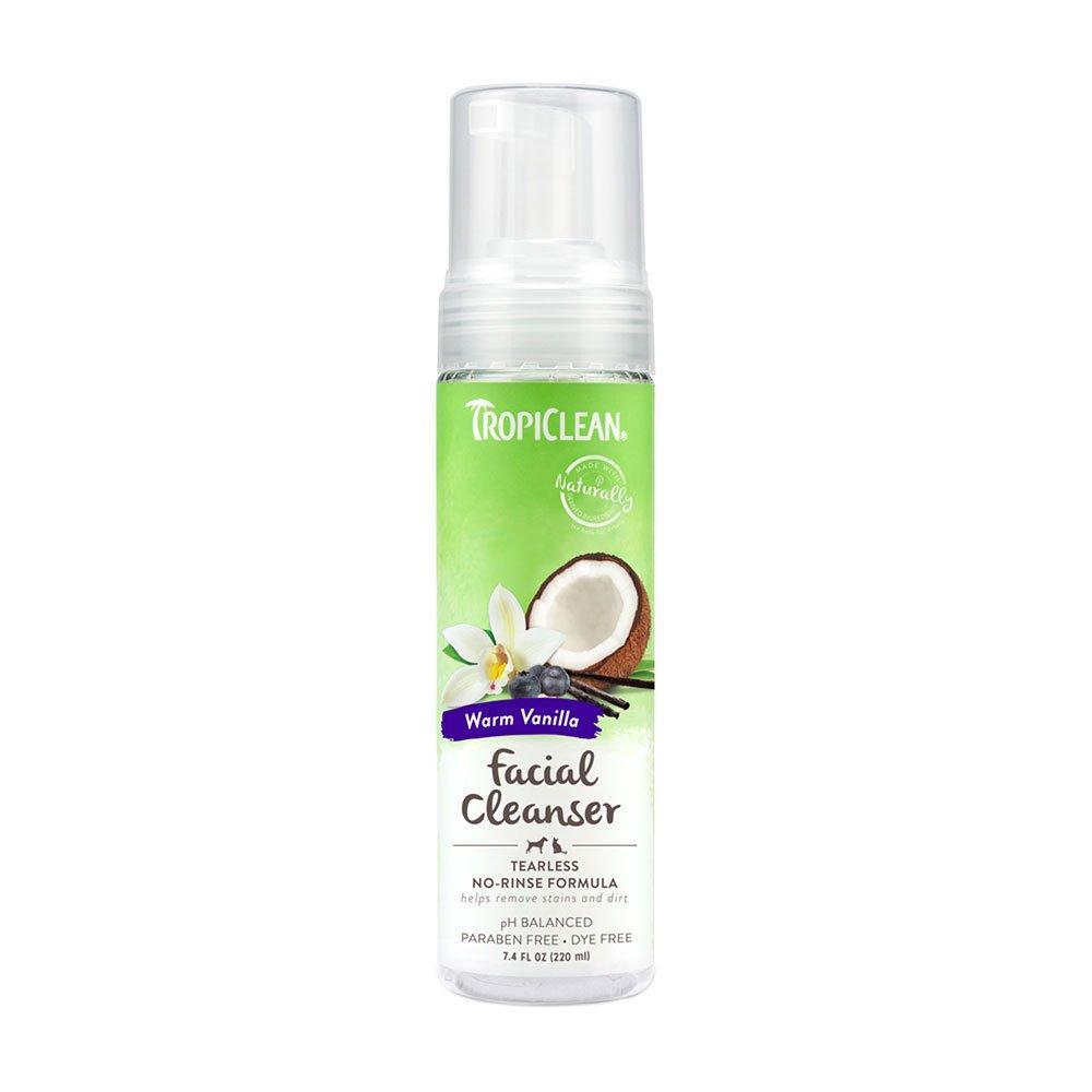 TropiClean Waterless Facial Cleanser 7.4z