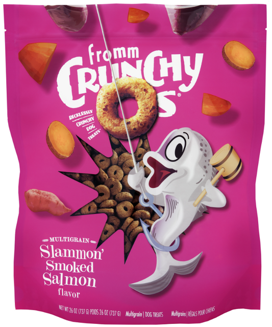 Fromm Crunchy Os Slammon Salmon 26z