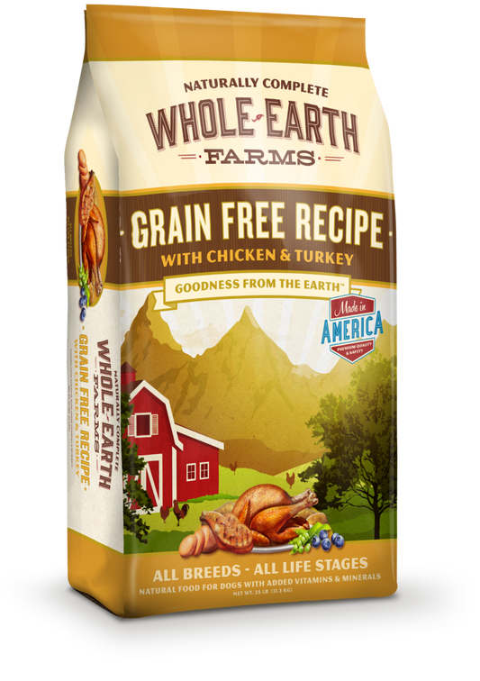 Whole Earth GF Chicken & Turkey 25#