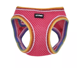 Li'l Pals 3/8" Mesh Harness Pink 10"-12"