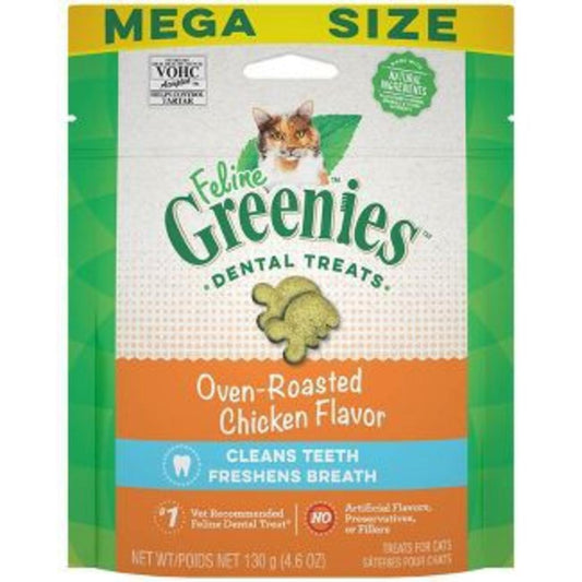 Greenies Dental Treats Chicken CAT 4.6oz
