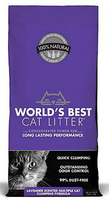 World's Best Multi Cat Lavender 28#