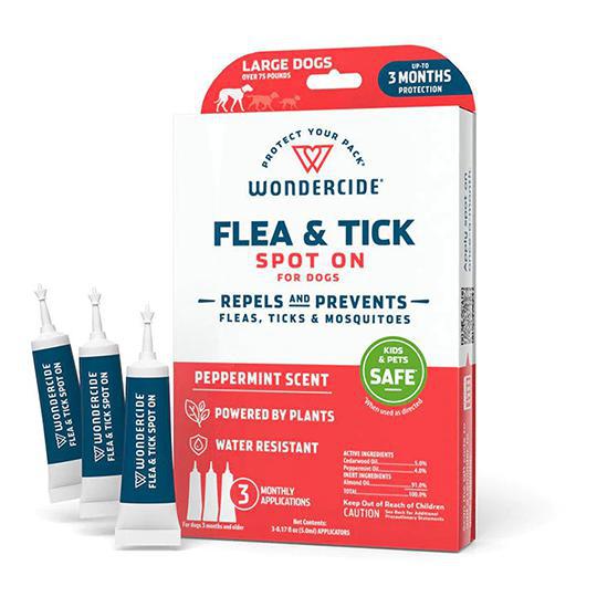 Wondercide Flea & Tick Spot-On LG 3pk