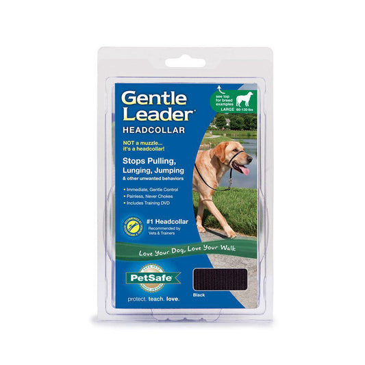 PetSafe No Pull Head Collar LG Black