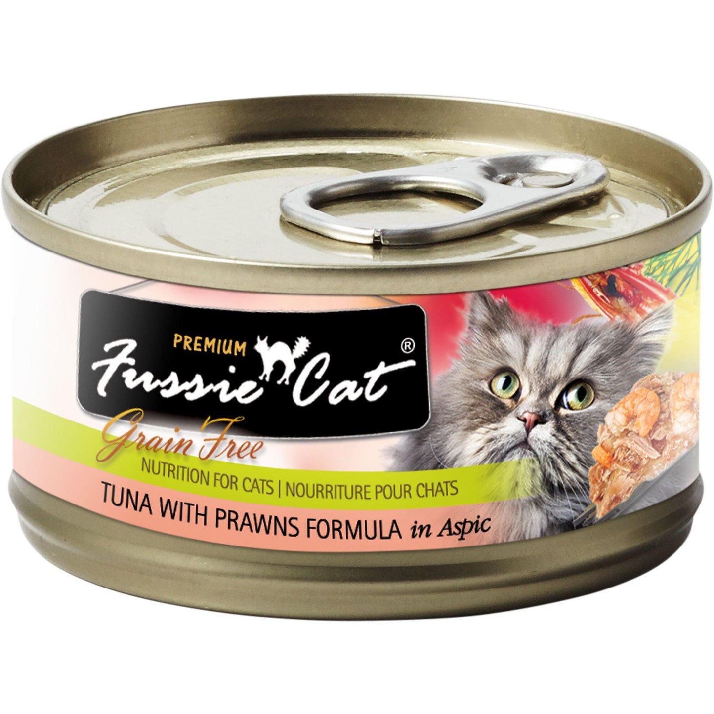 Fussie Cat Tuna w/Prawns 2.8z