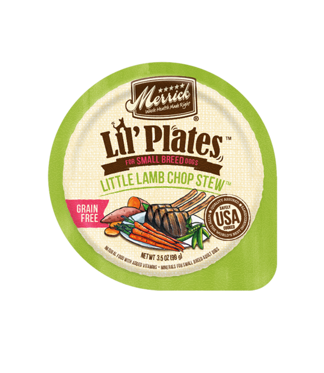 Lil' Plates Little Lamp Chop 3.5z