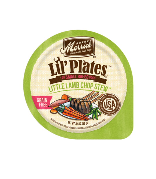 Lil' Plates Little Lamp Chop 3.5z