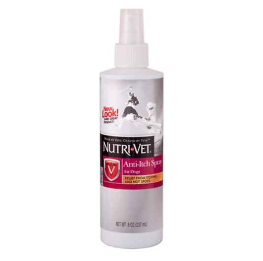 NutriVet Anti-Itch Spray 8z