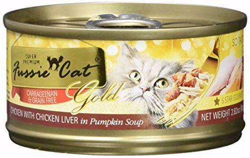 Fussie Cat Chicken & Liver Pumpkin 2.8z