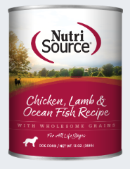 Nutri Source Chicken, Lamb & Fish 13z