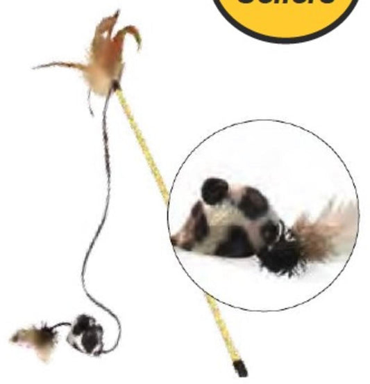 Pet Zone Tiger Teaser Wand