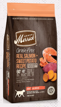 Merrick GF Salmon & Sweet Potato 10#