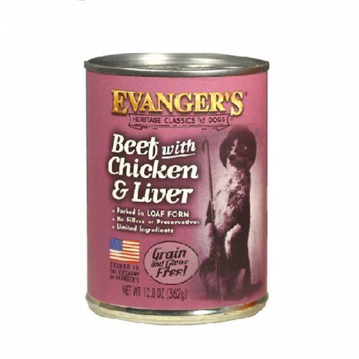 Evangers Beef w/ Chicken Liver 12.5z / 12cs