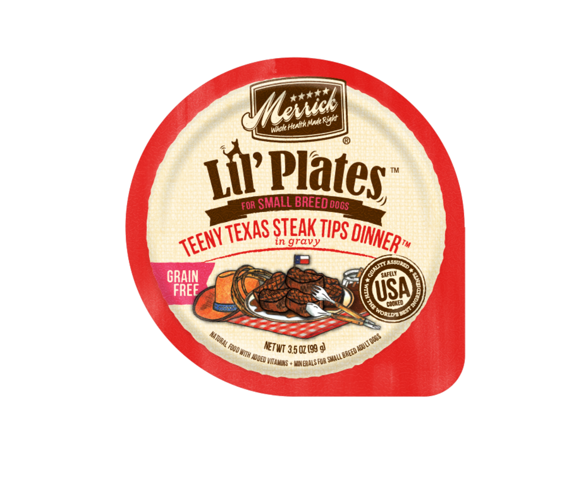 Lil' Plates Tiny Texas Steak 3.5z