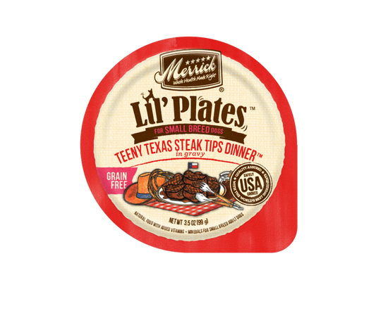 Lil' Plates Tiny Texas Steak 3.5z