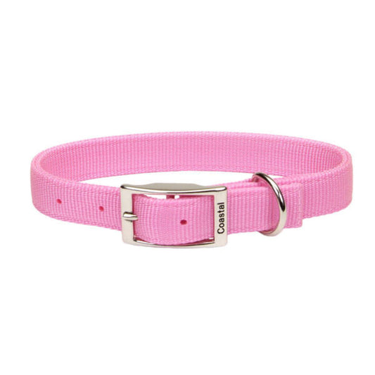 Coastal 1" 2-Ply Collar Pink 20"