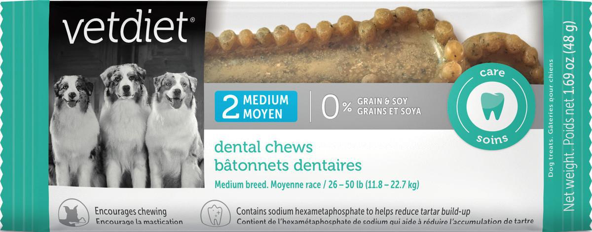 Vets Best Dental Chew 2pk MD