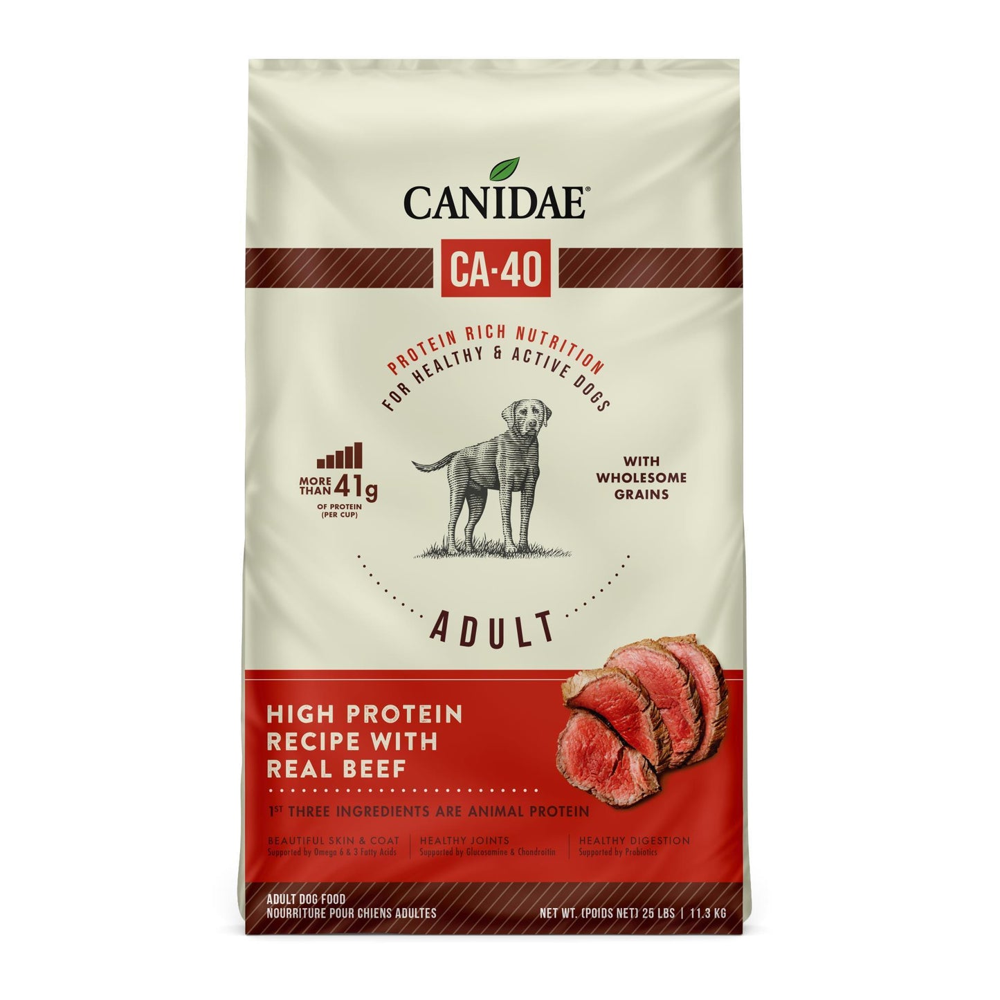 Canidae CA-40 Real Beef 25#