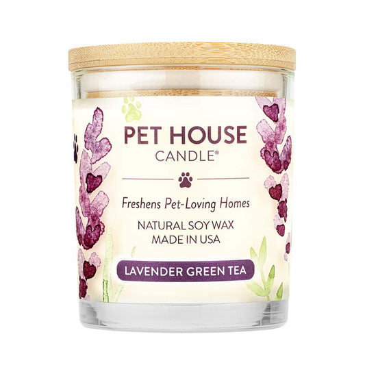 Pet House Lavender Green Tea Candle