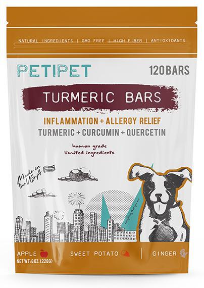 Petipet Turmeric Bars 8oz