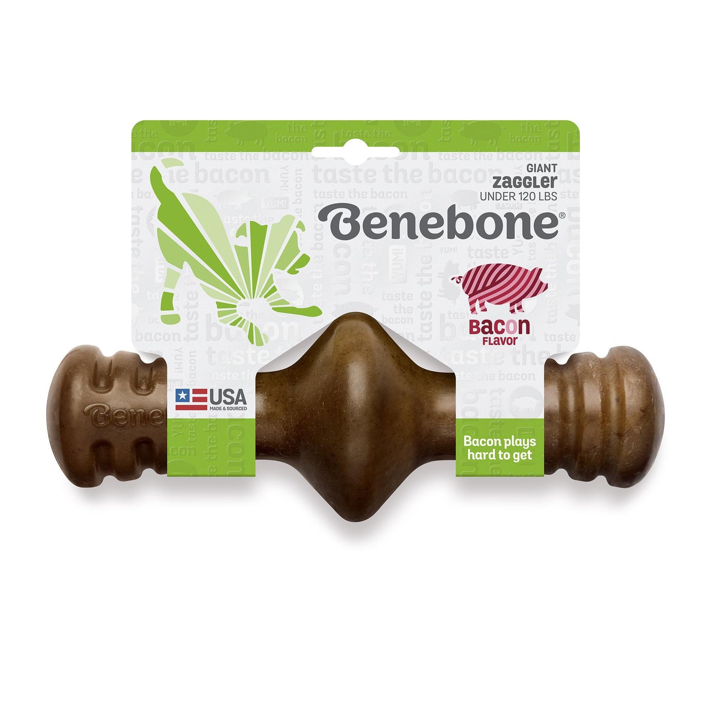 Benebone Zaggler Bacon Giant