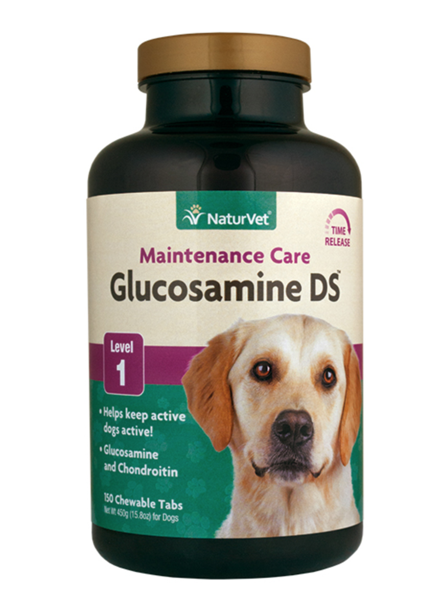 NaturVet Glucosamine DS Level 1 150ct