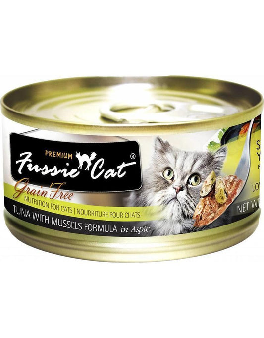 Fussie Cat Tuna w/Mussels 2.8z