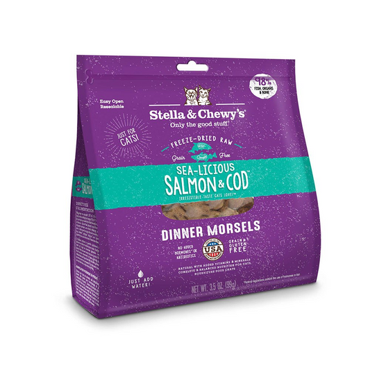 S&C Sea-licious Salmon & Cod Cat 3.5z