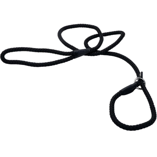 Coastal 1/2" Leash Slip Rope Black x6'