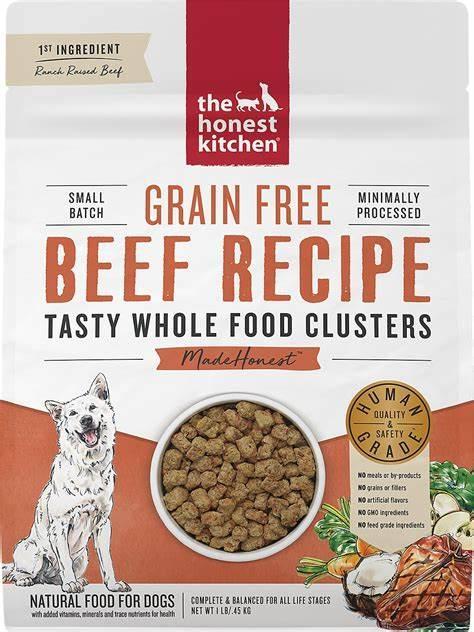 Honest Kitchen Beef Clusters GF 1#